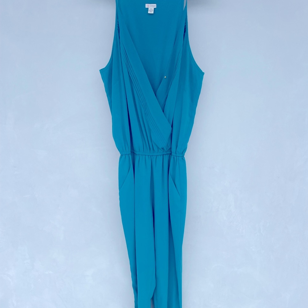 Guess teal jumpsuit